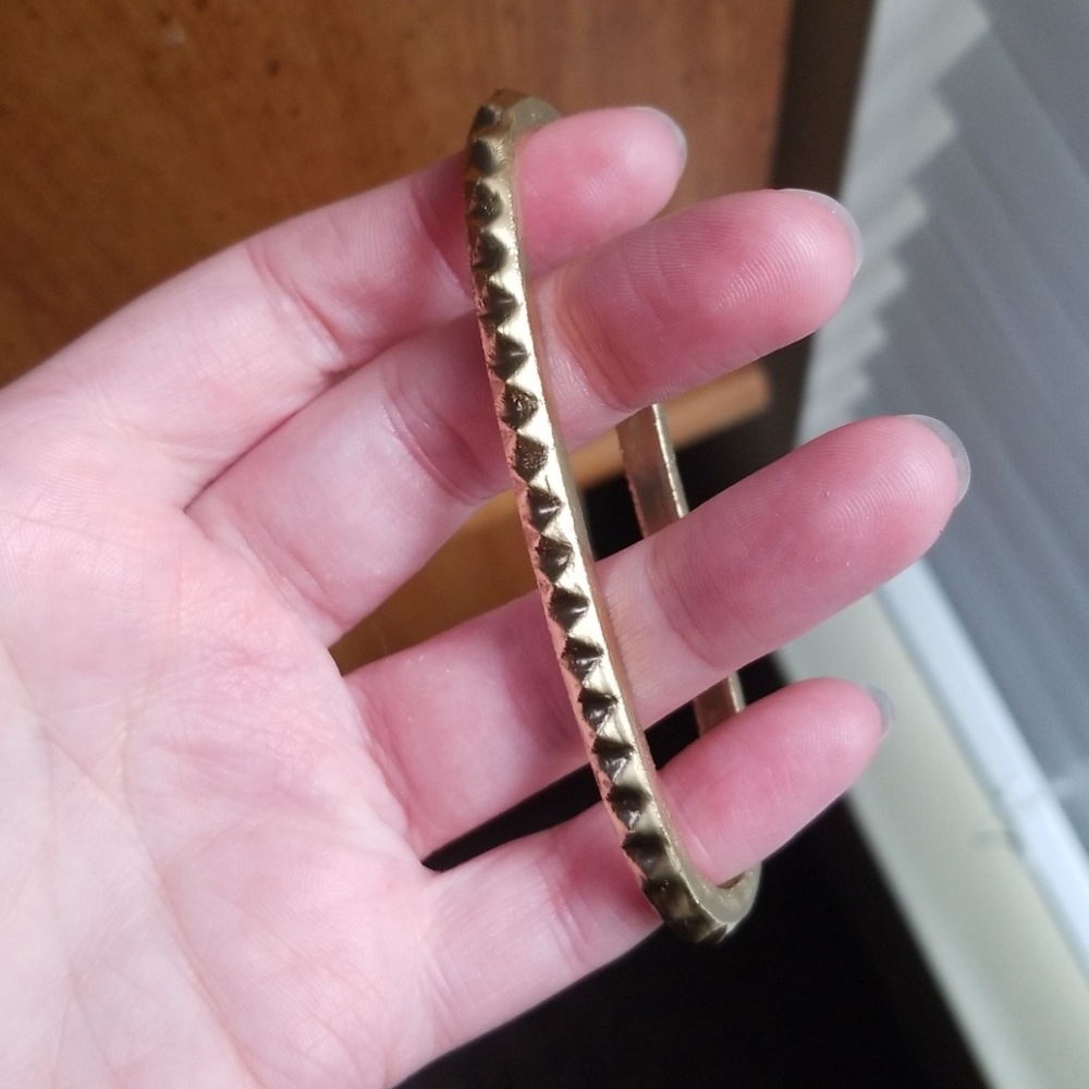 ✔SOLD Harley quinn suicide squad gold palm cuff